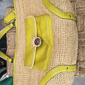 Raffia tote